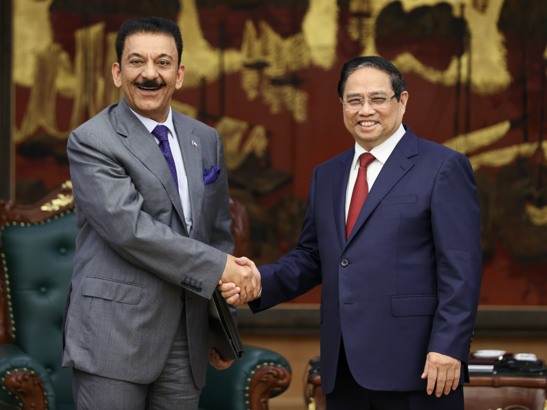 Thủ tướng Phạm Minh Chính tiếp Đại sứ Kuwait tại Việt Nam